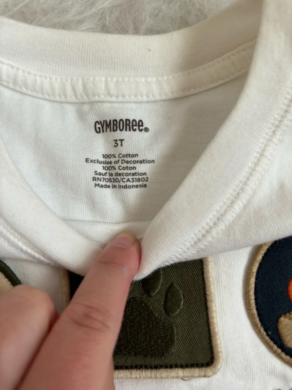 Gymboree Boys Happy Camper Appliqué  Outdoors Tee